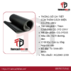 THÔNG SỐ KỸ THUẬT THẢM CÁCH ĐIỆN CG-JYD 15KV THẢM TRƠN