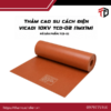 Thảm cao su cách điện VICADI 10KV TCD-02 (1mx1m)