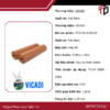 Thảm cao su cách điện hạ áp VICADI 5kV kích thước 10m x 0,65m, làm từ cao su thiên nhiên, đạt TCVN 5589-1991, phù hợp sử dụng tại tủ điện, phòng kỹ thuật và nhà xưởng.