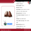 Thảm cao su cách điện VICADI 35KV bằng cao su thiên nhiên, dày 8–8,5mm, đạt TCVN 5589-1991, phù hợp dùng tại tủ điện, trạm điện, nhà máy và nhà xưởng.