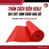 Thảm cách điện KENJI 5kv dày 3mm rãnh