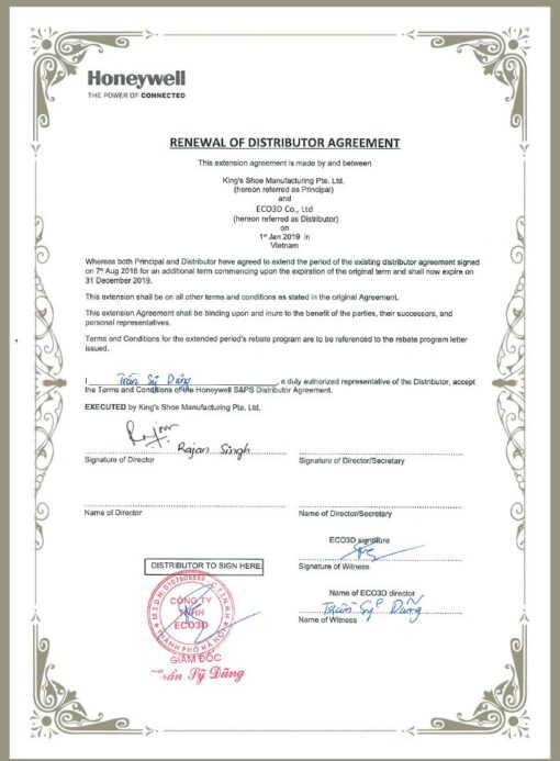 Giấy chứng nhận 10