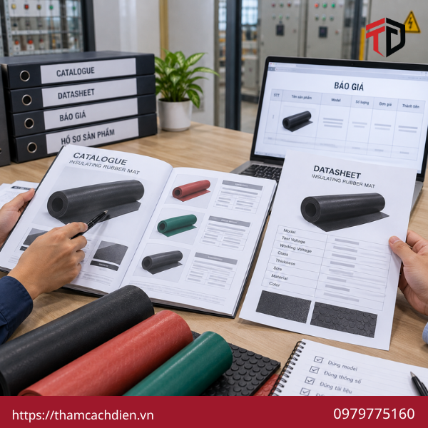 thảm cách điện tủ điện hạ thế, nhà phân phối thảm cao su cách điện, thảm cao su cách điện hạ thế