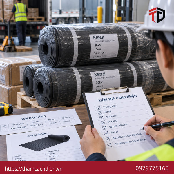 đơn vị cung cấp thảm cách điện, thảm cao su cách điện, thảm cao su cách điện cao áp