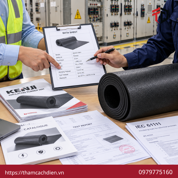 Tiêu chuẩn thảm cách điện, tiêu chuẩn IEC 61111, tiêu chuẩn ASTM D178