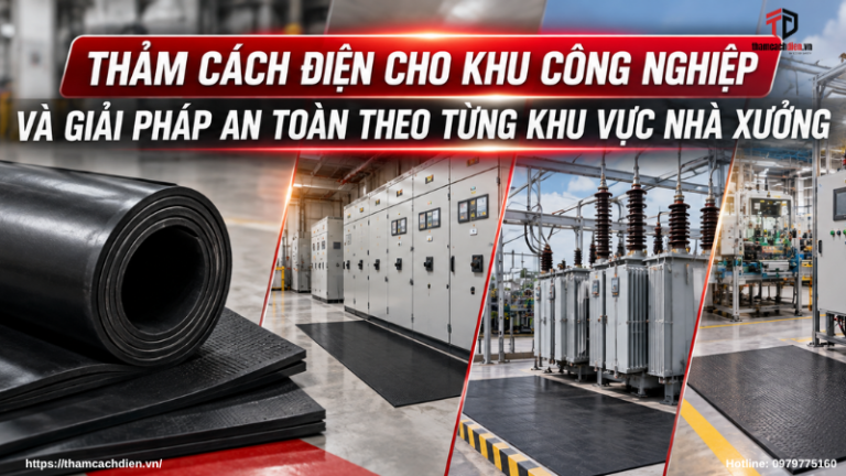 Hướng Dẫn Lựa Chọn Thảm Cách Điện Cho Khu Công Nghiệp Theo Nhu Cầu Sử Dụng Thực Tế