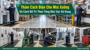 thảm cách điện cho nhà xưởng, nhà cung cấp thảm cách điện, thảm cao su cách điện cho nhà xưởng