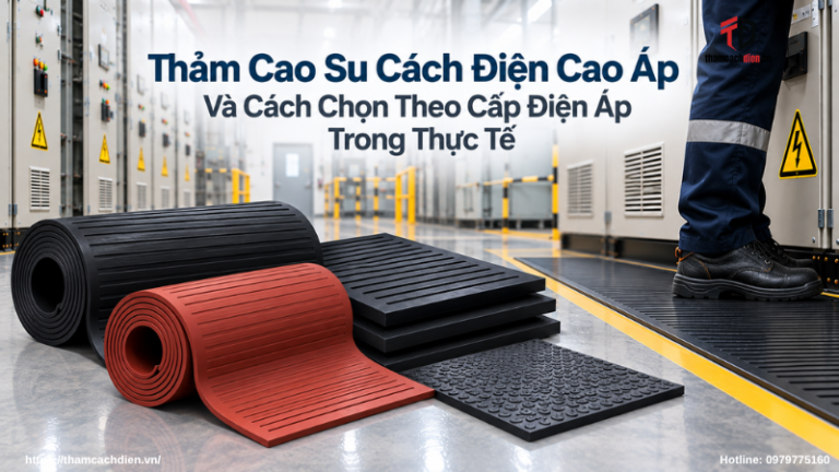 Hướng Dẫn Lựa Chọn Thảm Cao Su Cách Điện Cao Áp Phù Hợp Với Từng Cấp Điện Áp