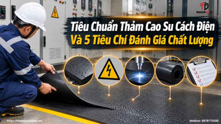 Tiêu Chuẩn Thảm Cao Su Cách Điện Và 5 Tiêu Chí Đánh Giá Chất Lượng