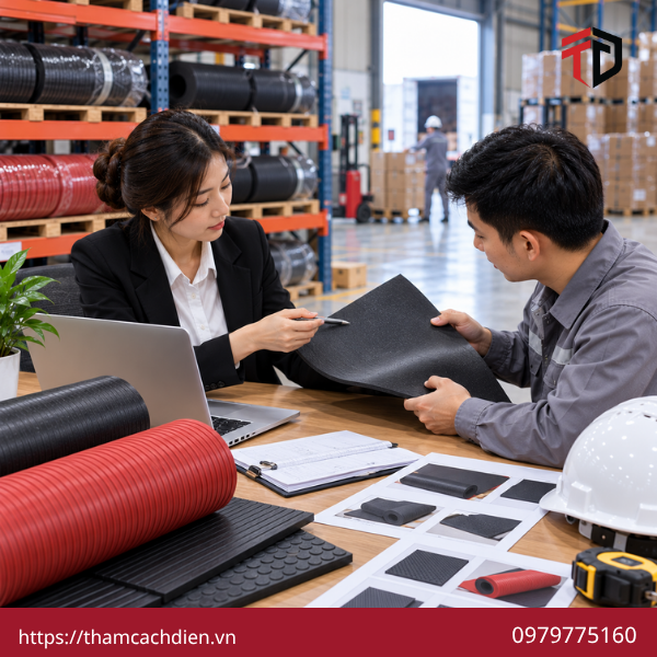 thảm cách điện cho nhà xưởng, nhà cung cấp thảm cách điện, thảm cao su cách điện cho nhà xưởng