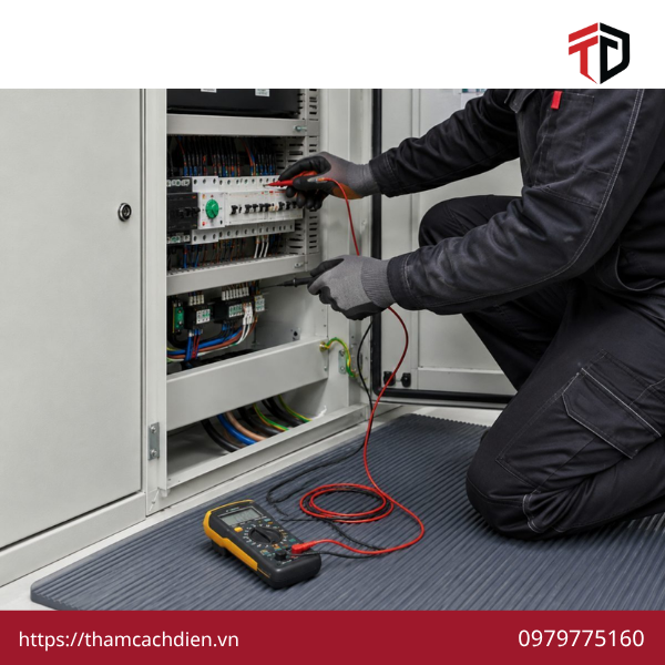 thảm cách điện tiêu chuẩn IEC, tiêu chuẩn IEC 61111, thảm cao su cách điện IEC, thảm cách điện IEC