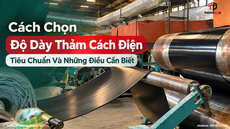 Cách chọn độ dày thảm cách điện, độ dày thảm cách điện, chọn độ dày thảm cách điện, thảm cao su cách điện