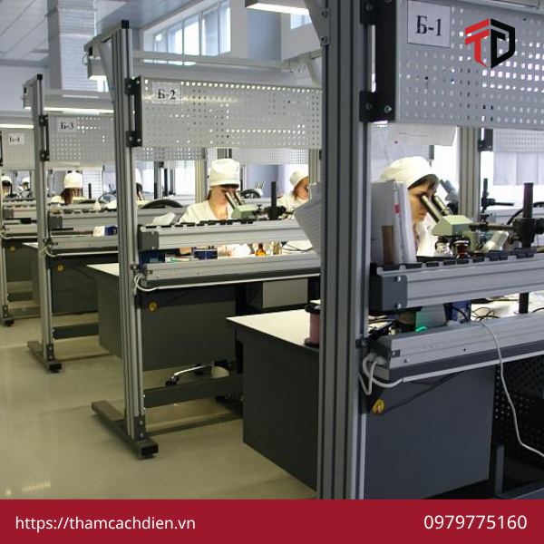 thảm chống tĩnh điện TPHCM, thảm ESD TPHCM, thảm chống tĩnh điện cho nhà máy