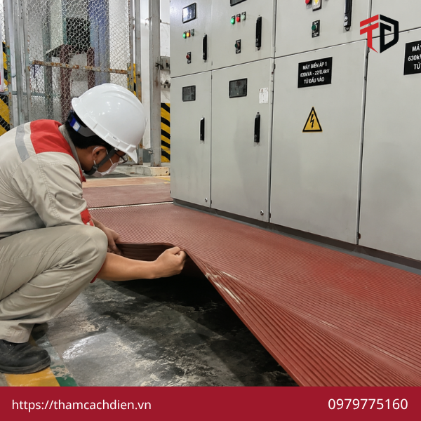 kiểm định thảm cách điện, kiểm định thảm cách điện định kỳ, thử nghiệm thảm cách điện