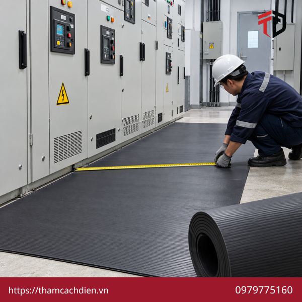 mua thảm cách điện, mua thảm cách điện cho doanh nghiệp, mua thảm cao su cách điện