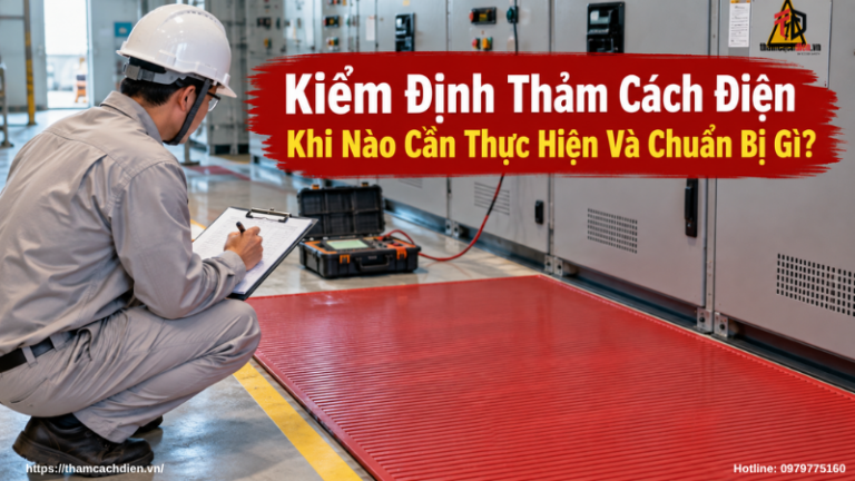 Kiểm Định Thảm Cách Điện Khi Nào Cần Thực Hiện Và Chuẩn Bị Gì?