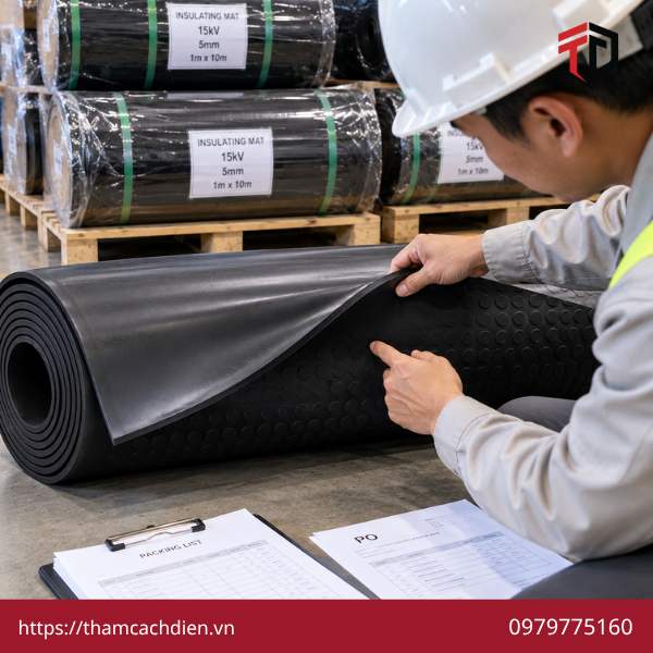 mua thảm cách điện, mua thảm cách điện cho doanh nghiệp, mua thảm cao su cách điện