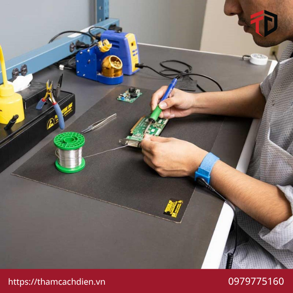 giá thảm chống tĩnh điện, báo giá thảm chống tĩnh điện, giá thảm ESD